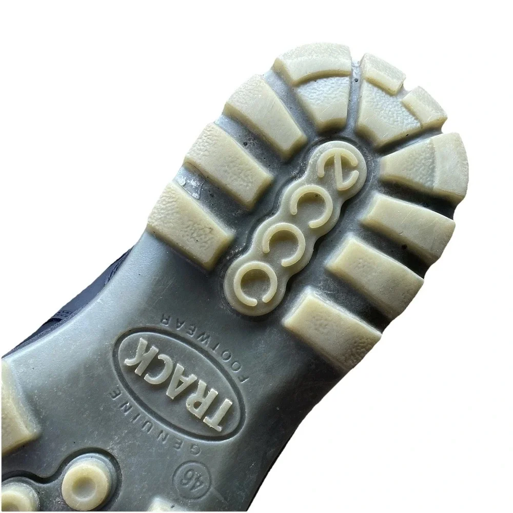 ECCO Track‎ 25 Low GORE-TEX Hiking Shoes Black Men's 12 EU 46 Outdoor Waterproof
